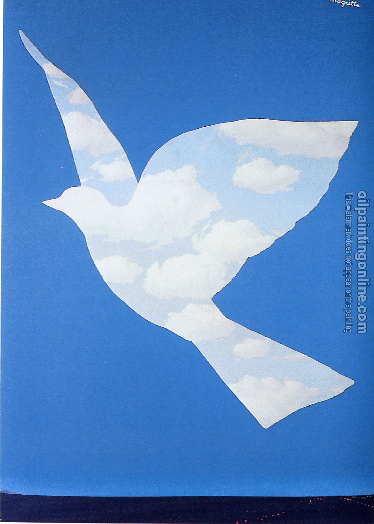 Magritte, Rene - sky bird